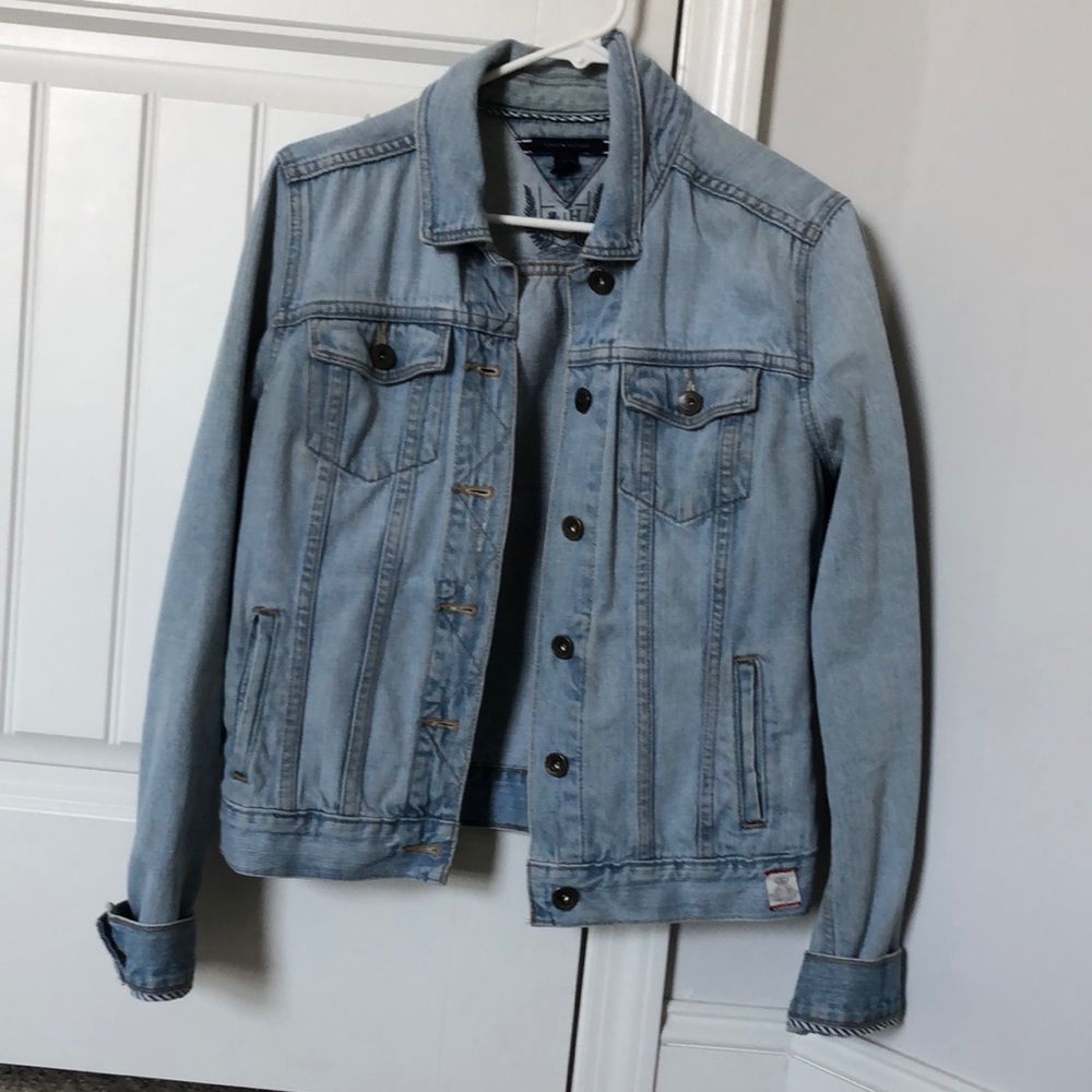 tommy hilfiger jean jacket